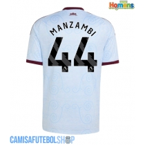 Camisa de time de futebol Aston Villa Johan Manzambi #44 Replicas 3º Equipamento 2026-27 Manga Curta